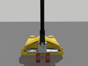 industrial pallet truck trolley 2 Modelo 3D