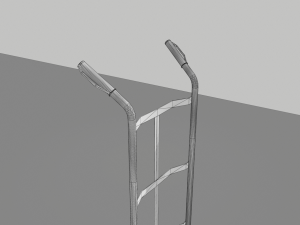 industrial hand trolley 1 3D 모델