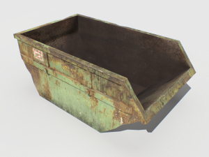 trash container 1 pbr 3Dモデル