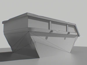 trash container 1 pbr 3D Model