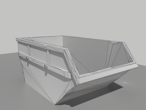 trash container 1 pbr 3D मॉडल