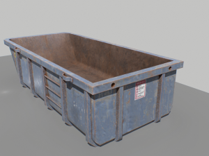 trash container 2 pbr 3D 模型