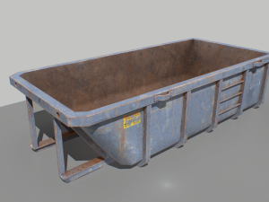 trash container 2 pbr 3D 模型