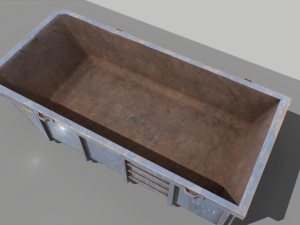 trash container 2 pbr 3D 模型