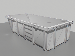 trash container 2 pbr 3D 模型