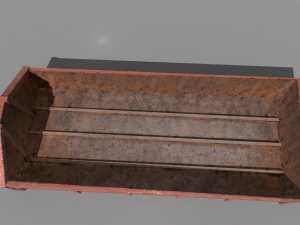 trash container 5 pbr 3D Model