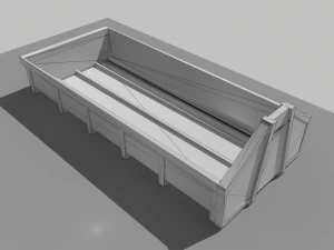 trash container 5 pbr 3D Model