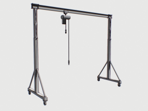 gantry crane 2 pbr Modèle 3D