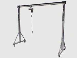 gantry crane 2 pbr 3D Model