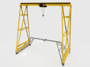 गैन्ट्री क्रेन 3 3D मॉडल