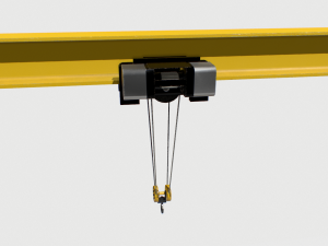 gantry crane 3 3D Model