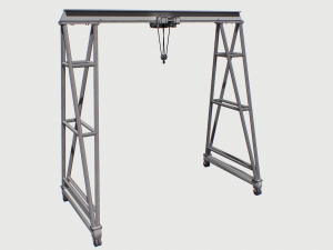 gantry crane 4 3Dモデル