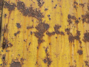 rusty metal door 2 3D Model