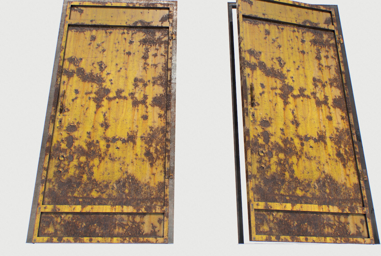 Metal doors rust фото 59