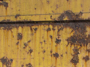 rusty metal door 2 3D Model
