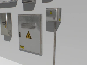 electrical box pack 1 3D Model