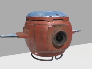 sci fi camera drone 3D 모델