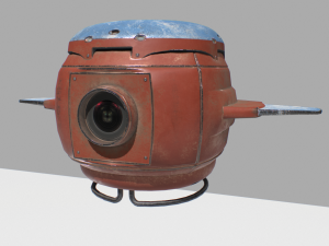 sci fi camera drone 3D Model
