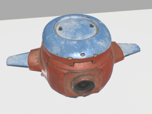sci fi camera drone 3D Model