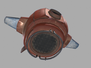 sci fi camera drone 3D Model