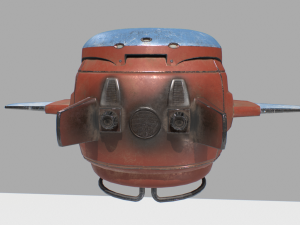 sci fi camera drone 3D Model