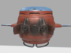 sci fi camera drone 3D Model
