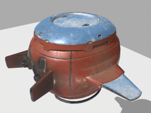 sci fi camera drone 3D Model