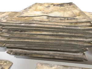 Cardboard Piles 3D Model