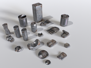 Can junk props 3D-Modell