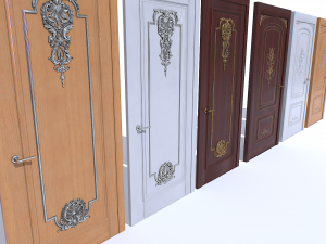 Classic Door pack 3D Model