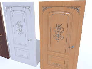 Classic Door pack 3D Модель
