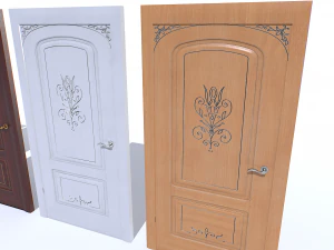 Classic Door pack 3D Model