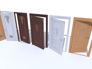 Classic Door pack 3D Model