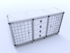 Classic Commode pack 3D-Modell