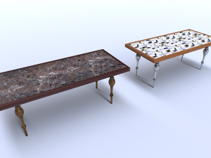Classic Table 1 3D Model