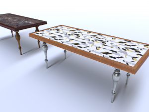 Classic Table 1 3D Model