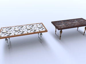 Classic Table 1 3D Model