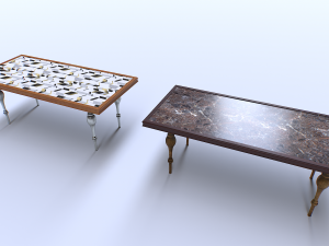 Classic Table 1 3D Model