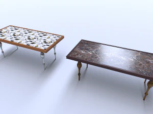 Mesa Cl&aacute;ssica 1 Modelo 3D