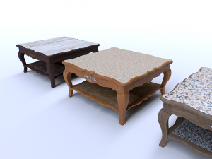 Coffee Table Pack Model 3D