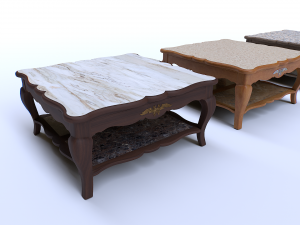 Coffee Table Pack Model 3D