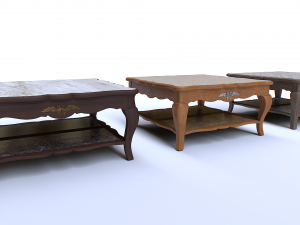 Coffee Table Pack Model 3D