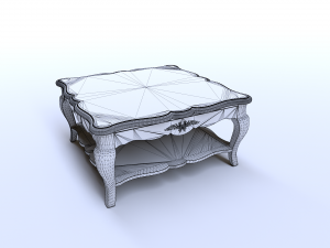 Coffee Table Pack Model 3D