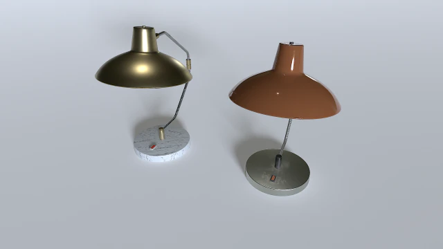 Tischlampenpaket 1 3D Modell .c4d .max .obj .3ds .fbx .stl .blend 
