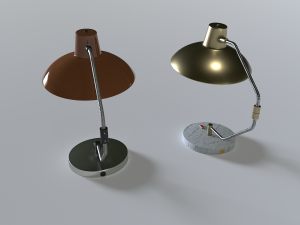 Table Lamp pack 1 3D 모델