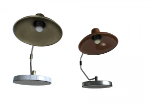 Tischlampenpaket 1 3D Modell