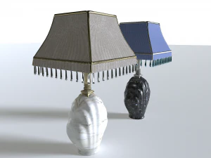 Table Lamp Pack 2 3D Model