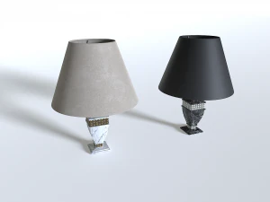 테이블 램프 팩 3 3D 모델