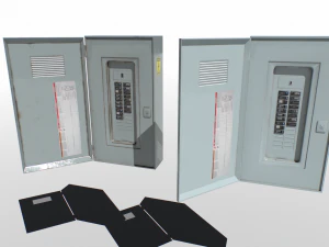 Fuse box 3D Model
