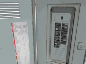 Fuse box 3D Model